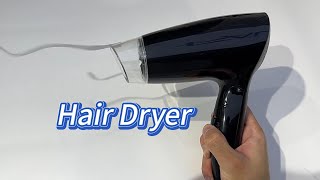 Foldable Hair Dryer for hotel MOQ 1 piece [upl. by Breed]