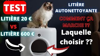 CommentFonctionne Choisir une Litière Autonettoyante pour chat  TOP3 Meilleur PetSafe Litter Robot [upl. by Hayott]