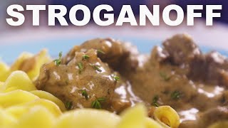 Beef Stroganoff fancy Hamburger Helper [upl. by Duquette]