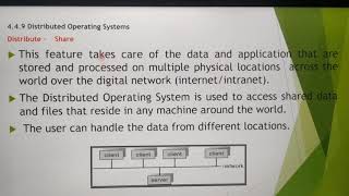 Distributed operating system in tamil key Features of operating system part 7 chapter 4 [upl. by Dan]