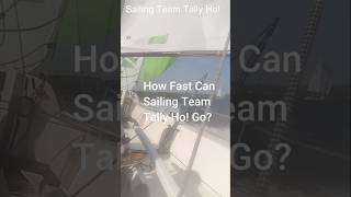 How Fast Can Team Tally Ho Go gosailing sailing sailingcommunity [upl. by Eserahs]