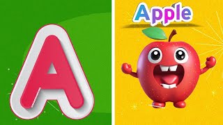 Phonics for Kids  Food ABC Song  Learn ABC ABC Kids Alphabet Letters Baby [upl. by Nuj558]