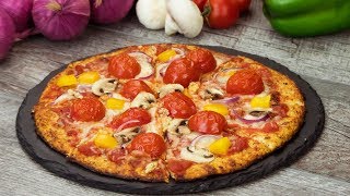 Pizza al cavolfiore è deliziosa vi conquisterà subito  SaporitoTV [upl. by Shani]