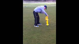 Performance Testing on a Cricket Square  Clegg Hammer [upl. by Drawdesemaj]