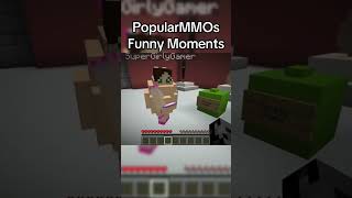 PopularMMOs Funny Moments 😂 popularmmos minecraft trending funny [upl. by Kennith]