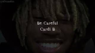 Be Careful  Cardi B sped up [upl. by Nuahsyd]