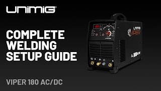 VIPER 180 ACDC  Complete Welding Setup Guide [upl. by Hitoshi]