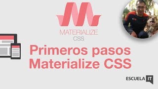 Comienza a usar Materialize CSS [upl. by Hewie]