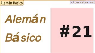 Alemán Básico 21 Ejercicios pronombres interrogativos y diminutivos [upl. by Salita77]