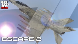 GTA 5 Jet Stunt Montage I ESCAPE 2 by Liinex [upl. by Kacie]