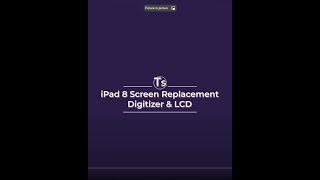 iPad 8 Digitizer and screen replace [upl. by Sherard637]