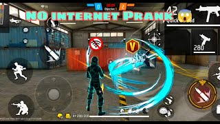 No internet prank🚫with Lone Wolf 😱 Garena free fire 🔥 [upl. by Sivel]