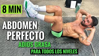 Rutina de Abdominales En Casa 8 Minutos  Abdomen PERFECTO [upl. by Ortrude]