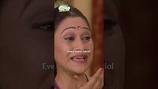 Every Indian Serialfunny tmkoc comedy relatable shorts comedyshorts funnyvideo [upl. by Ardnahc745]