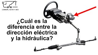 ¿Cómo funciona la dirección eléctrica  Cual es la diferencia con la hidráulica [upl. by Hebrew]