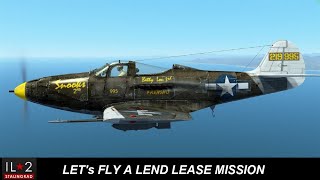 Lets Fly a Lend Lease Mission P39 Aircobra IL2 Great Battles in 4K UHD [upl. by Anomar]