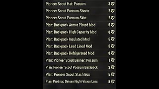 Fallout 76 How to farm Backpack mods [upl. by Elicul]