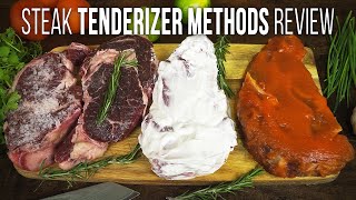 STEAK TENDERIZER Methods Reviewed  Whats The Best Steak TENDERIZER [upl. by Chatwin]