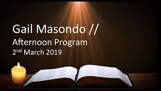 Gail Masondo  Afternoon Program [upl. by Hteik]