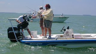 Key West Tarpon Fishing Mallory Square in the Florida Keys [upl. by Mendelson]