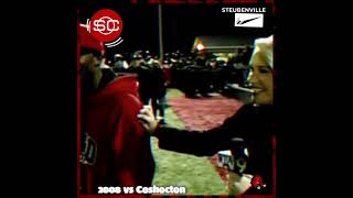 2008 🏈 Jackie Cain interviews Maurice Bougard at Coshocton Playoff game [upl. by Cary]