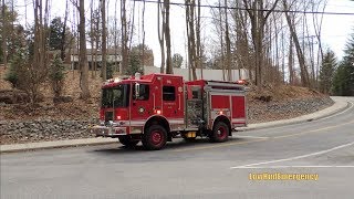 Katonah FD Engine 117  Tanker 6  Car 2211  Engine 116 Responding [upl. by Eerahc]