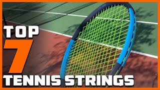 Best Tennis Strings Top Picks for 2024 [upl. by Krock]