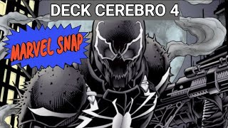 AGENT VENOM  DECK CEREBRO 4  MARVEL SNAP [upl. by Feltie]