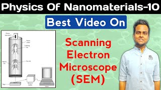 Scanning Electron MicroscopeSEM  Working Construction And Principle Of SEM  In Hindi [upl. by Auod]