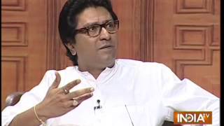 Raj Thackeray explains why he opposes influx of Bihar UP people in Aap Ki Adalat [upl. by Akemrehs]