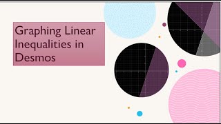 Inequalities in Desmos [upl. by Flossie944]