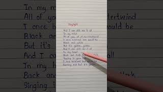 Daylight song by  TaylorSwift youtubeshorts youtube shortsvideo shorts lyrics viral song [upl. by Taryn]