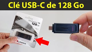 Clé USB Kingston DT70 USBC 128 Go – Mon avis analyse et raisons dacheter ou de ne pas acheter [upl. by Anillek]