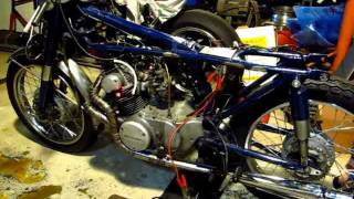 Project67 Honda CB160 Custom Exhaust Manifold first Startup  ProjectJ Shop [upl. by Lowson791]