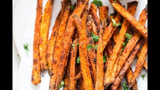 Crispy Oven Baked Sweet Potato Fries [upl. by Ahseina707]