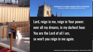 Terrington St Clement Parish Church Live Stream  25th August 2024 [upl. by Nwadal638]