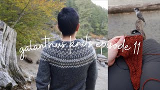 The Sweater that took me a year to knit  Galanthus Knits Ep 11 [upl. by Nalor]