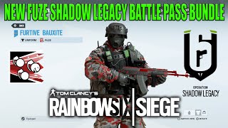 Fuze Shadow Legacy Battle Pass Bundle  Rainbow Six Siege [upl. by Marvella]