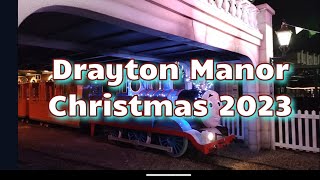 Drayton Manor Christmas ⛄ 🎁 2023 [upl. by Korwun578]