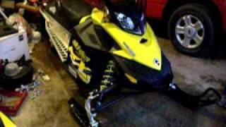 2011 ski doo mxz 600 sport [upl. by Elleinnod896]