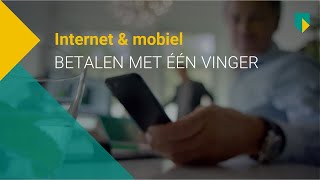 Betalen met één vinger mobielbankierenapp [upl. by Haeckel]