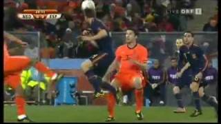 De Jong Nasty Kick on Xavi Alonso  Holland vs Spain 01 FIFA World Cup Final [upl. by Mort]