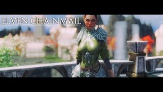 Skyrim Mod  Elven Chainmail [upl. by Acysej256]