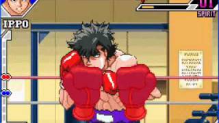 HAJIME NO IPPO PERFECT DEMPSEY ROLL GBA [upl. by Bartram]