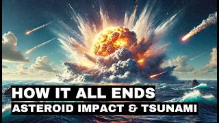 How It All Ends Asteroid Impact and Tsunami asteroidimpact globaltsunami endoftheworld [upl. by Nilrak]