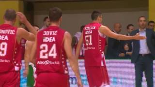 ABA Liga 201617 highlights Round 5 Krka  Crvena zvezda mts 17102016 [upl. by Slein]