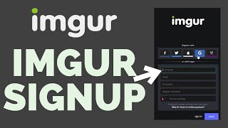 How to SignUp Imgur Account  Register Imgur Account 2022 [upl. by Auqinet207]