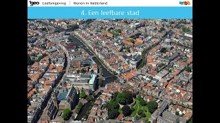 Leefomgeving  Een leefbare stad Nederland geheel geordend [upl. by Aryamo]