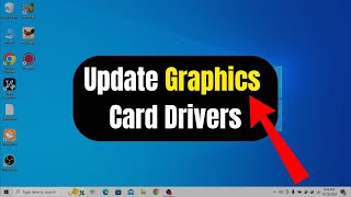 How To Update Any Graphics Drivers  Full Guide [upl. by Eilahs]