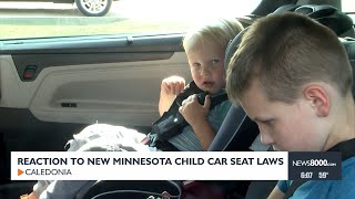 Reactions to Minnesotas new car seat laws [upl. by Merell]